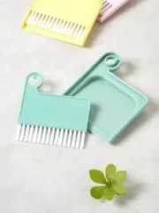 CLEANING / BATHROOM / MINI BROOM DUSTPAN SET NO. 2 / GREEN #KD