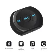 Auto Wireless Bluetooth Handsfree AUX FM Transmitter Music Player Magnet Fixed