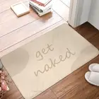 Get Naked Bath Mat Floral Doormat Kitchen Carpet Outdoor Rug Home Decor