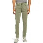 FRAME L'Homme Slim Fit Five-Pocket Twill Pants in Washed Military at Nordstrom, Size 40
