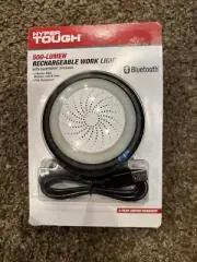 Hyper Tough 500 Lumen Rechargeable Work Light New
