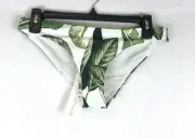 Rip Curl Junior’s White Green Hipster Bikini Bottom Size M