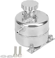 ZenithAur Radiator Coolant Overflow Tank, 2.5L Aluminum Alloy Expansion Tank with Cap for Automotive Use