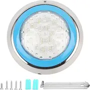 LED Underwater Pool Lights, Stainless Steel Wall Mounted Underwater Pool Lights, Pool Lighting Tools for Swimming Pools(54W)