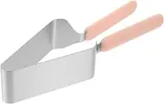 Ciieeo Stainless Steel Cake Cutter and Server Tool Cake Slicer for Birthday Wedding and Party for Easy Serving