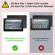 Amazon Fire 7 Tablet Case (Only Compatible with 12th Generation 202 for All-New