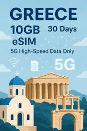 [Esim] Greece 10GB 30 Days – 5G High-Speed Data Only