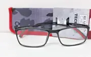 Foster Grant Beck Mens Womens Black Reading Glasses w/ Case 1.25