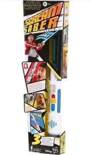 Disney Hasbro Star Wars Scream Saber Lightsaber Brand New
