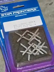 TSR Star Frontiers Mini #5812 Starships Bases & Supports Sealed MISB MIB