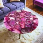 30" Agate Round Table Top, Centre Table, Coffee Table Side Table, Sofa Table.