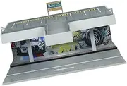 Double Layer Open Air Parking Lot Model 1/64 Scale Display Case Parking Scenery Backdrop Scene Model for Sports Car Gifts