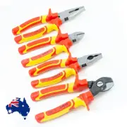 4PCS Electrical Plier DIAGONAL CUTTER COMBINATION PLIER CABLE NIPPER 02 01 09 11
