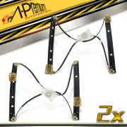 A-Premium 2PCS Front Left & Right Window Regulator for Audi A6 S6 C7 2012-2018 (for: Audi)