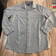 Buffalo David Bitton Men’s LS Button Up Casual Shirt Size M NWT $80 #15973