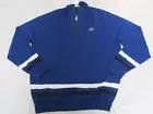 NEW LACOSTE Sport Zip Collar Golf Coolmax Sweater MENS XL (6) Blue $185.00