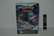 Pokemon CHILLING REIGN Build & Battle Pre-Release Box Factory Sealed in hand
