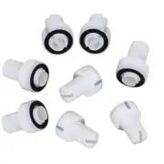 New 8pcs Flat Jet Nozzle 319350 for Gema Powder Coating PG1 Spray Gun Machine