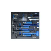 22 Pcs of Kincrome Trade Centre Striking & Prying EVA Tray Hammer Punche Chisel