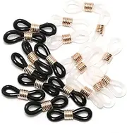 [Generic] 20pcs Eyeglass Chain Ends Sunglasses Cord Holder Strap Loop Connector
