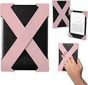Strapsicle Hand Strap for 6" Kindle & Kobo E-Readers – Lightweight Grip for Comfortable Reading – 2 Pack, Medium - Blush