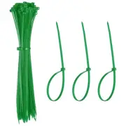 Zip Ties Plastic Cable Ties, Wire Tie 12 Inch - (100 Pack, Green)