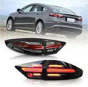 OLED Tail Lights Compatible With Mondeo Fusion 2013-2016 With Start Animation LED DRL Car Lamp Assembly Auto Accessories