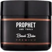 NEW Prophet and Tools WHITE Beard Balm Wax with Free Beard Care Ebook Guide - 60g Jar Natural Citrus Fragrance, Leave-in Conditioner, Softener, Moustache Holder and Beard Growth - Pomade For Men
