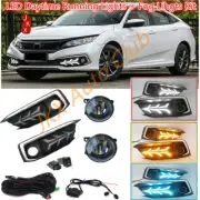 LED DRL Daytime Running Light + LED Fog Lamp Harness For Honda Civic 2019-2021 (for: Honda)