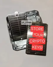 HIDDEN STASH BOX! MAGNETIC Metal Safe Hide In Plain Sight! Diversion Crypto