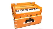 2.5 Octave Bina Harmonium – Handcrafted Portable Double reeds 4 stopper 32 Keys