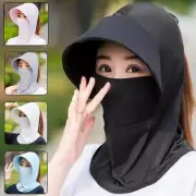 Sun Protection Ice Silk Sun Hat, Breathable Sun Protection Caps New R8