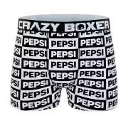 New Mens Pepsi Soda Boxer Briefs