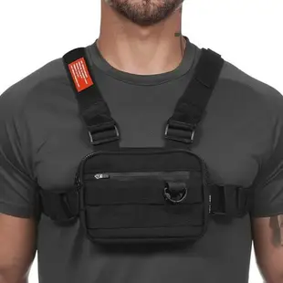 戶外軍用戰術背包男徒步騎行防水耐磨反光胸包野戰訓練多功能訓練裝備背包