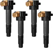 4PCS 33400-68K20 33400-85K20 Ignition Coil Compatible With Suzuki Alto K10 1.0 2012-2015 2016- Compatible With CHANGAN 2009-3340068K20