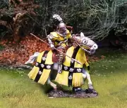 COLLECTORS SHOWCASE AGINCOURT KNIGHTS CS00673 VALERAN DE RANEVAL WITH LANCE