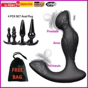 Wireless Prostate Massager Anal Plug Butt Male Vibrator Stimulator Sex Toy