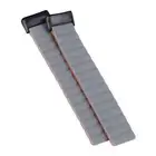 2pcs Magnetic Silicone Watch Bands for Fitbit Charge 6/5 in Gray Orange