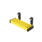 Carr 130257-1 MAXgrip Side Step Assist XP7 Yellow Powder Coat Single