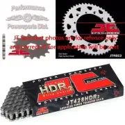 JT Sprocket 16/53 and HDR Chain for Suzuki DR125SE 94-00 DR125 US 86-88