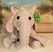 1998 Collectible Coca-Cola Bean Bag Plush Clomp the Elephant Kenya NWT