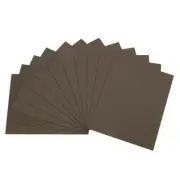 Dark Brown EVA Foam Sheets 11 x 8 inch 1.7mm Thickness for Crafts DIY 12 Pcs
