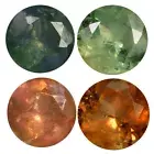 0.40 ct (2pcs) Gorgeous MATCHING PAIR Round Shape (3 x 3 mm) Alexandrite