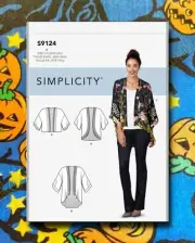 Simplicity 9124 Coat Jacket w Hood Sewing Pattern Sizes XXS-XXL S9124