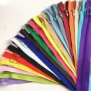 WKXFJJWZC 60Pcs 30cm (12Inch) Nylon Coil Zippers Tailor Sewer Craft Crafter's &FGDQRS (Mix)