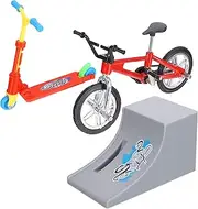 Vaguelly 1Set Fingertip Sports of Finger Bike Scooter Educational Board Game for Enhance Finger Coordination Flexibility Design