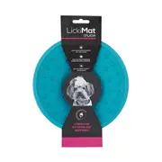 Splash Turquoise LickiMat Bath Dog & Puppy Feeder Mat With Suction Cup