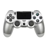 Catzon Dualshock 4 Wireless Controller Compatible with PlayStation 4-Silver