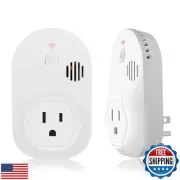 Briidea Power Failure Alarm with LED Indicator and 80dB Siren, Powered by Rec