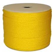 T.W Evans Cordage 27-301 1/4-Inch by 250-Feet Hollow Braid Polypro Rope, Yellow